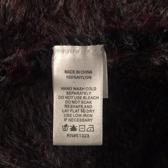 1. State Plaid Eyelash Open Front Cardigan Sweater - Picture 11 of 11